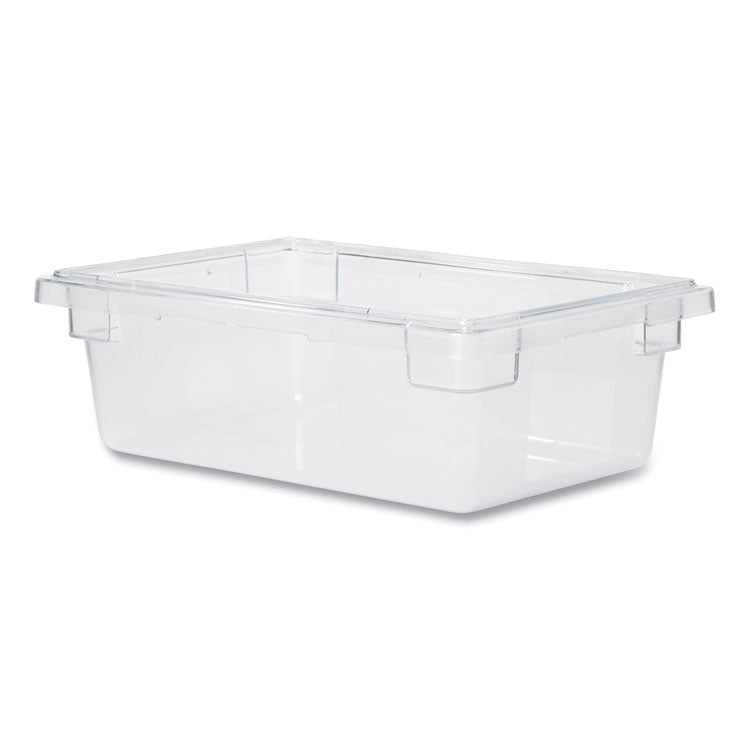 Food/Tote Boxes, 3.5 gal, 18 x 12 x 6, Clear, Plastic 2