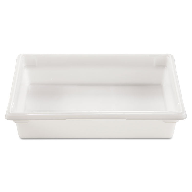 Food/Tote Boxes, 8.5 gal, 26 x 18 x 6, White, Plastic 2