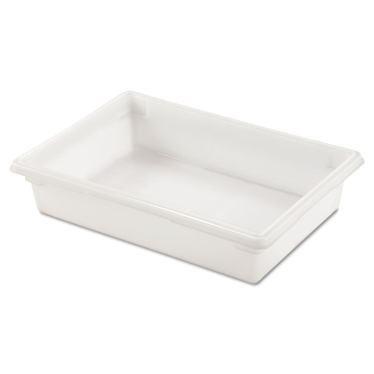 Food/Tote Boxes, 8.5 gal, 26 x 18 x 6, White, Plastic 3