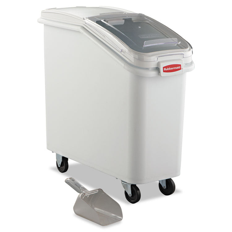 ProSave Mobile Ingredient Bin, 20.57 gal, 13.13 x 29.25 x 28, White, Plastic 1