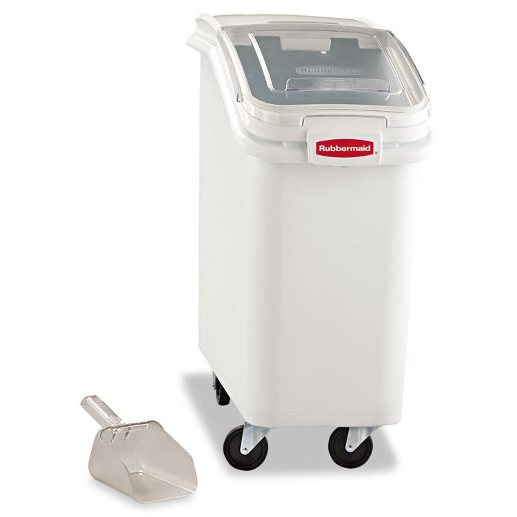 ProSave Mobile Ingredient Bin, 20.57 gal, 13.13 x 29.25 x 28, White, Plastic 2