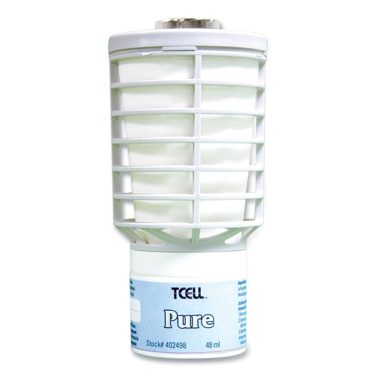 Tcell Air Freshener Dispenser Oil Fragrance Refill, Pure Scent, 1.62 Oz, 6/carton 1