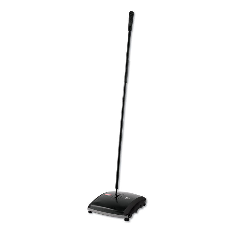 Dual Action Sweeper, 44" Steel/plastic Handle, Black/yellow 1