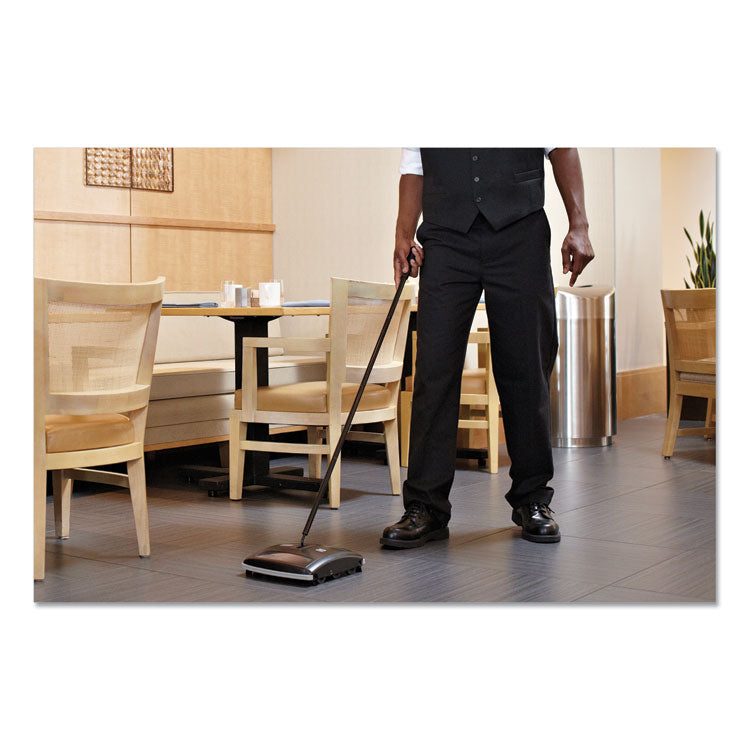 Dual Action Sweeper, 44" Steel/plastic Handle, Black/yellow 5