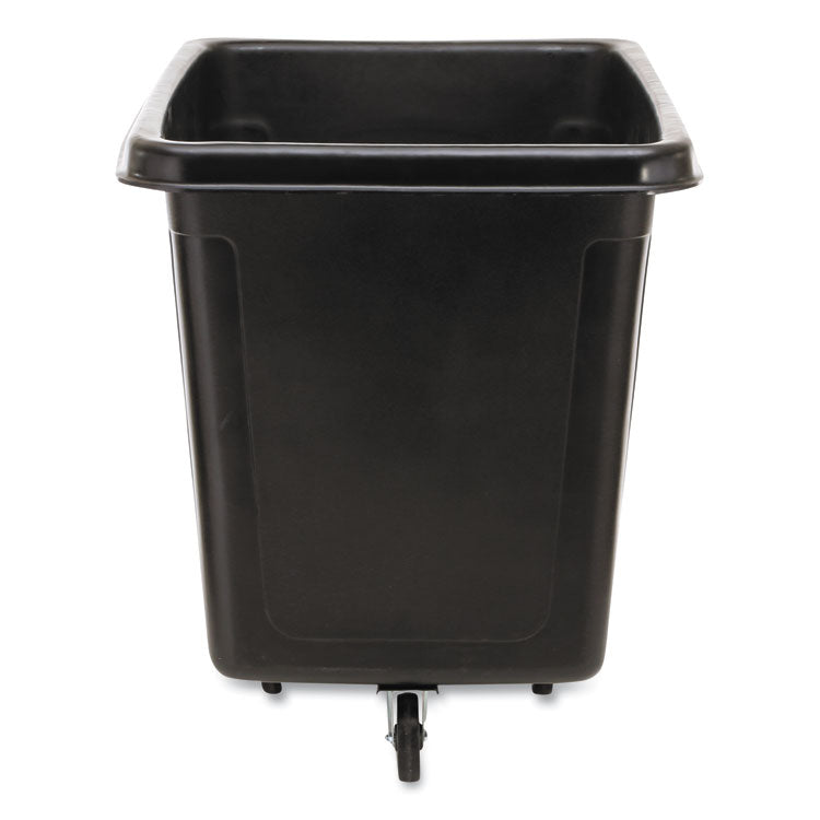 Cube Truck, 59 gal, 300 lb Capacity, Plastic, Black 2