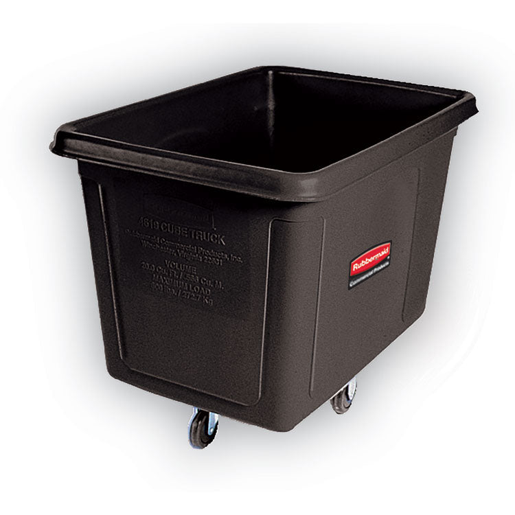 Cube Truck, 149 gal, 600 lb Capacity, Plastic, Black 2