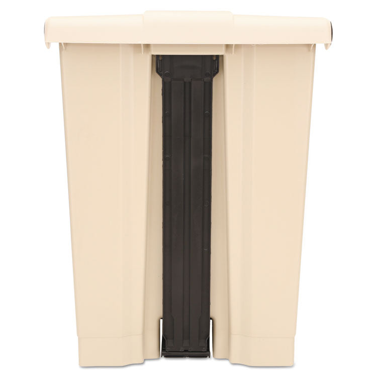 Legacy Step-On Receptacle, 18 gal, Polyethylene, Beige 3