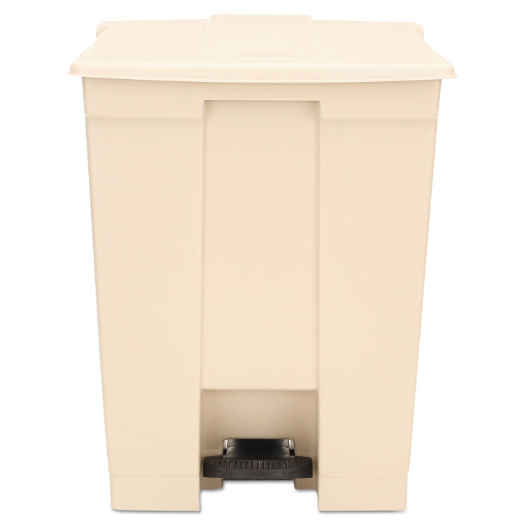 Legacy Step-On Receptacle, 18 gal, Polyethylene, Beige 1