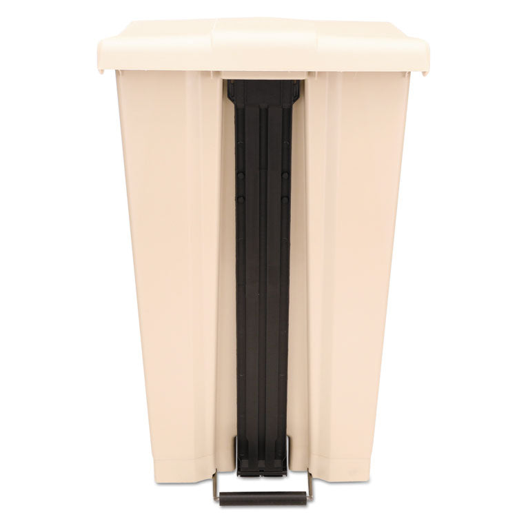 Legacy Step-On Receptacle, 23 gal, Polyethylene, Beige 3