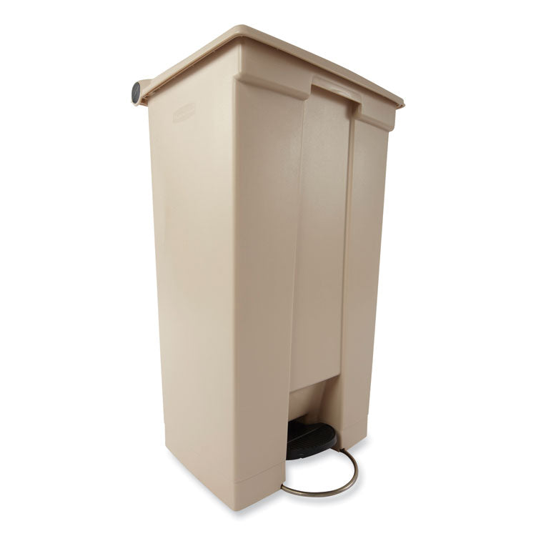 Legacy Step-On Receptacle, 23 gal, Polyethylene, Beige 6