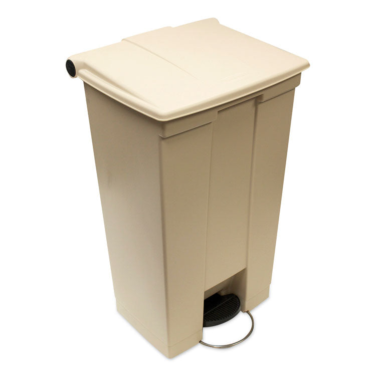 Legacy Step-On Receptacle, 23 gal, Polyethylene, Beige 4