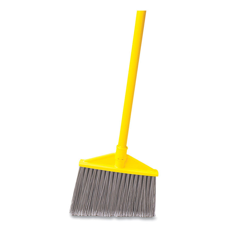 7920014588208, Angled Large Broom, 46.78" Handle, Gray/yellow 3