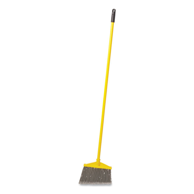 7920014588208, Angled Large Broom, 46.78" Handle, Gray/yellow 4