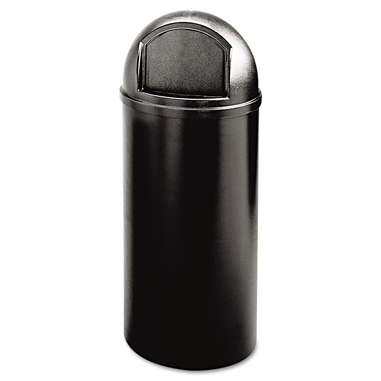 Marshal Classic Container, 15 gal, Plastic, Black 1