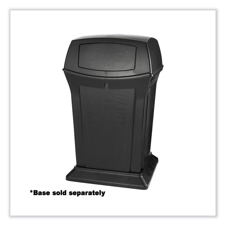 Ranger Fire-Safe Container, 45 gal, Structural Foam, Black 3