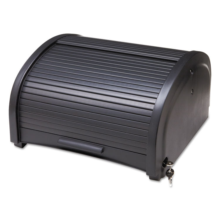 Locking Security Hood, 17.75w X 10.3h, Black 2