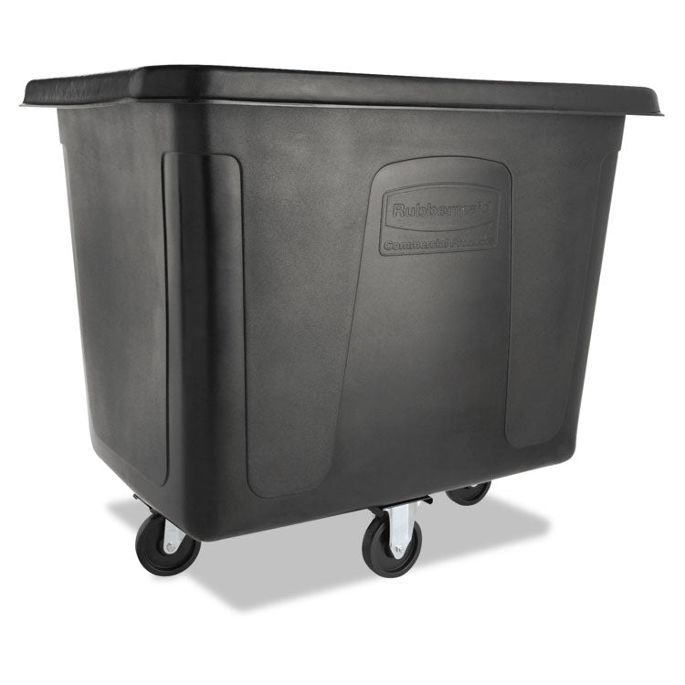 Cube Truck, 119.7 gal, 500 lb Capacity, Plastic/Metal, Black 1