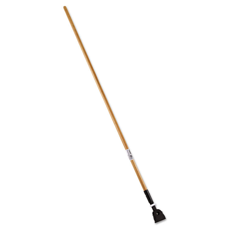 Snap-On Hardwood Dust Mop Handle, 1.5" dia x 60", Natural 1