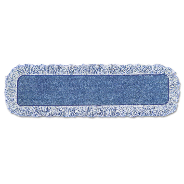 High Absorbency Mop Pad, Nylon/polyester Microfiber, 18" Long, Blue 1