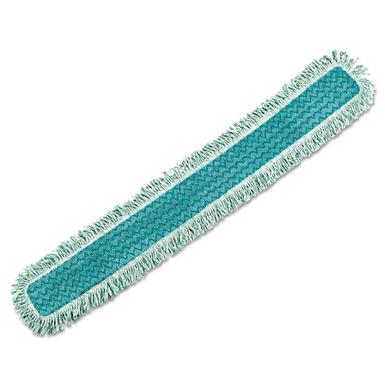 Hygen Dust Mop Heads With Fringe, Green, 48", Microfiber 1