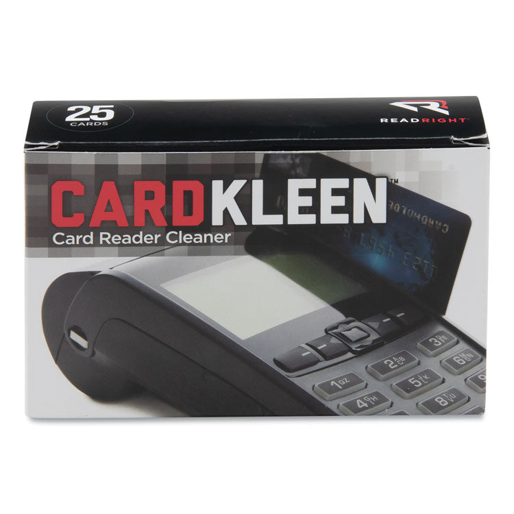 Cardkleen Presaturated Magnetic Head Cleaning Cards, 3 3/8" X 2 1/8", 25/box 2