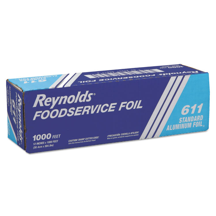 Standard Aluminum Foil Roll, 12" X 1,000 Ft, Silver 1