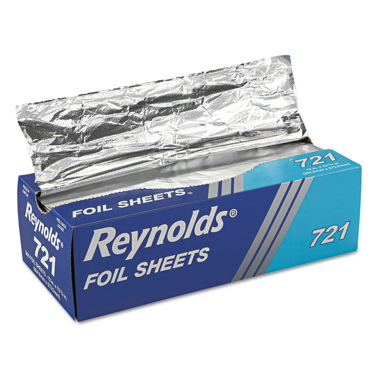 Pop-Up Interfolded Aluminum Foil Sheets, 12 X 10.75, Silver, 500/box 1