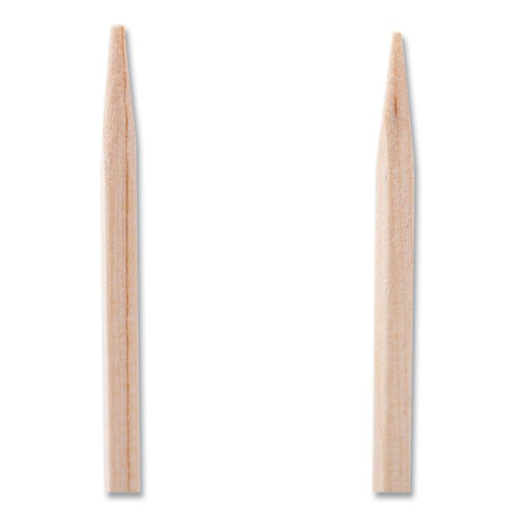 Square Wood Toothpicks, 2.75", Natural, 800/box, 24 Boxes/carton 4