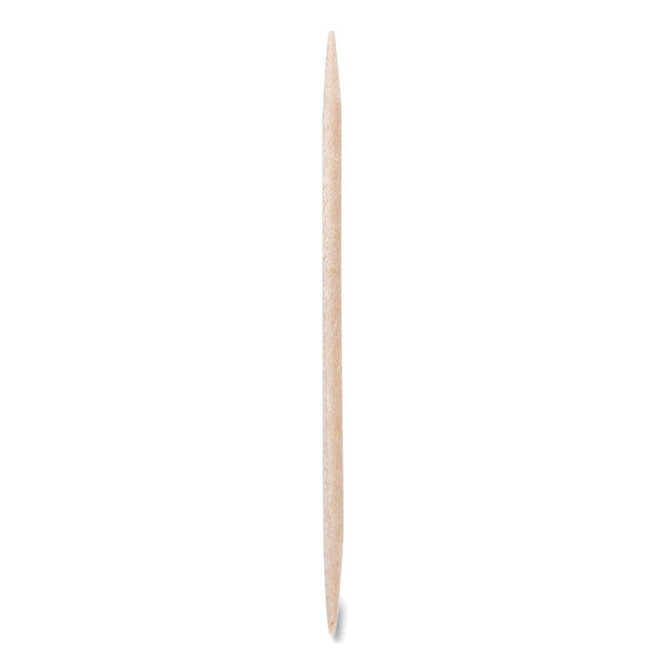 Round Wood Toothpicks, 2.5", Natural, 800/Box, 24 Boxes/Case, 5 Cases/Carton, 96,000 Toothpicks/Carton 2