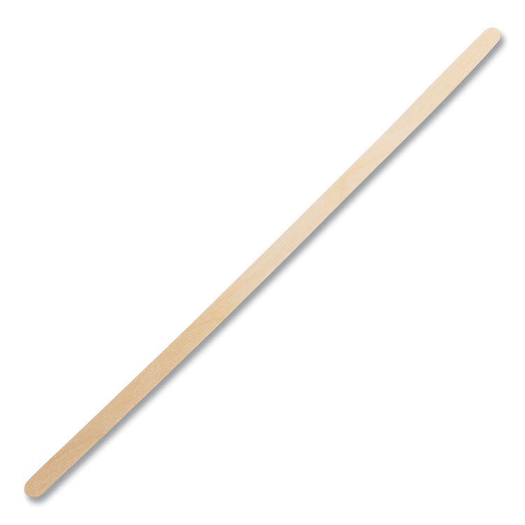 Wood Coffee Stirrers, 7.5" Long, 500/box, 10 Boxes/carton 6