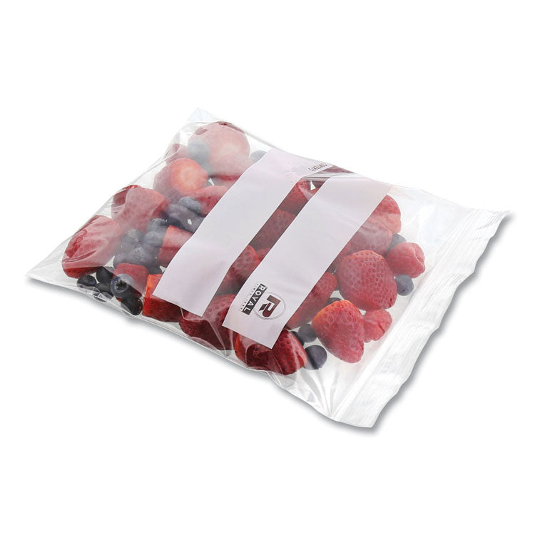 Zipper Bags, 1.73 mil, 7" x 7.99", Clear, 500/Carton 2