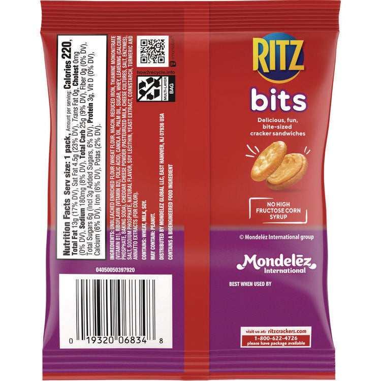 Ritz Bits, Cheese, 1.5 Oz Packs, 60/carton 3