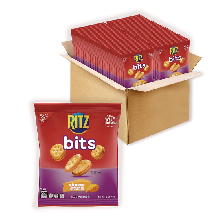 Ritz Bits, Cheese, 1.5 Oz Packs, 60/carton 1