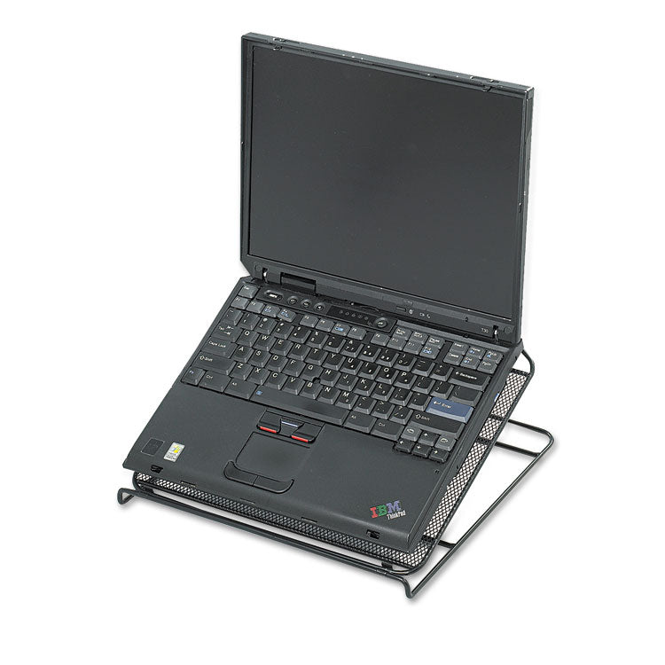 Onyx Mesh Laptop Stand, 12.25" X 12.25" X 2", Black 3