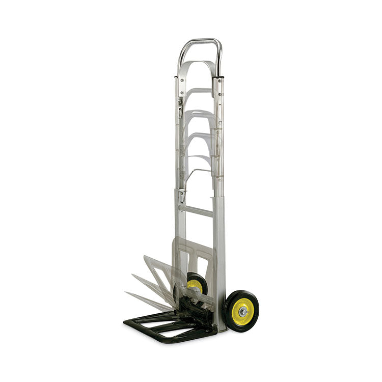 HideAway Aluminum Hand Truck, 250 lb Capacity, 15.5 x 16.5 x 43.5, Aluminum 4