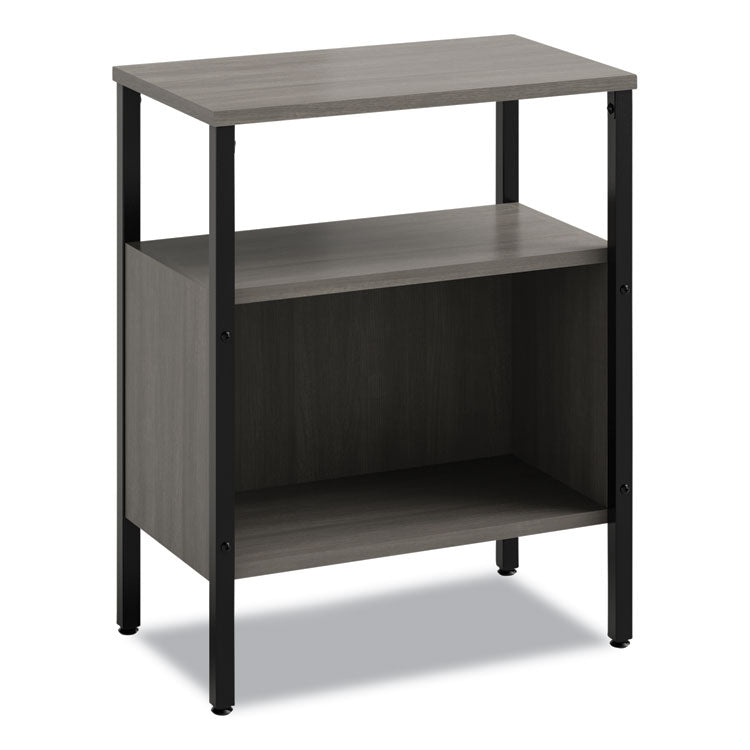 Simple Storage, Two-Shelf, 23.5w x 14d x 29.6h, Gray 1