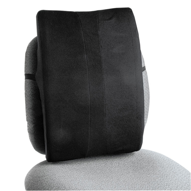 Remedease Full Height Backrest, 14 X 3 X 19.5, Black 1