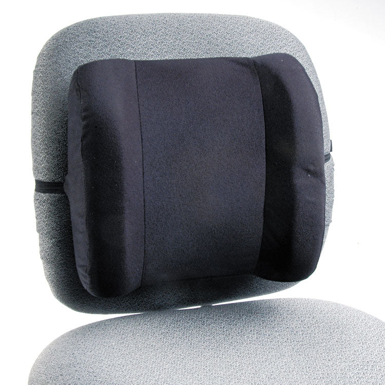 Remedease High Profile Backrest, 12.75 X 4 X 13, Black 1