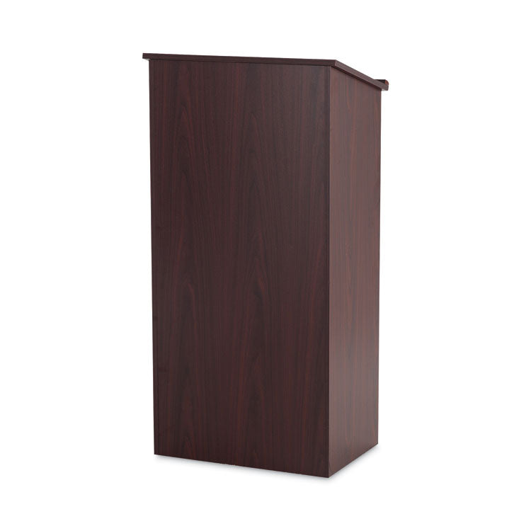 Stand-Up Lectern, 23 X 15.75 X 46, Mahogany 2