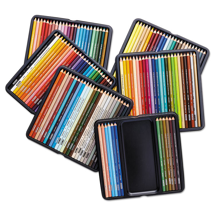 Premier Colored Pencil, 0.7 mm, 2B, Assorted Lead and Barrel Colors, 132/Pack 2