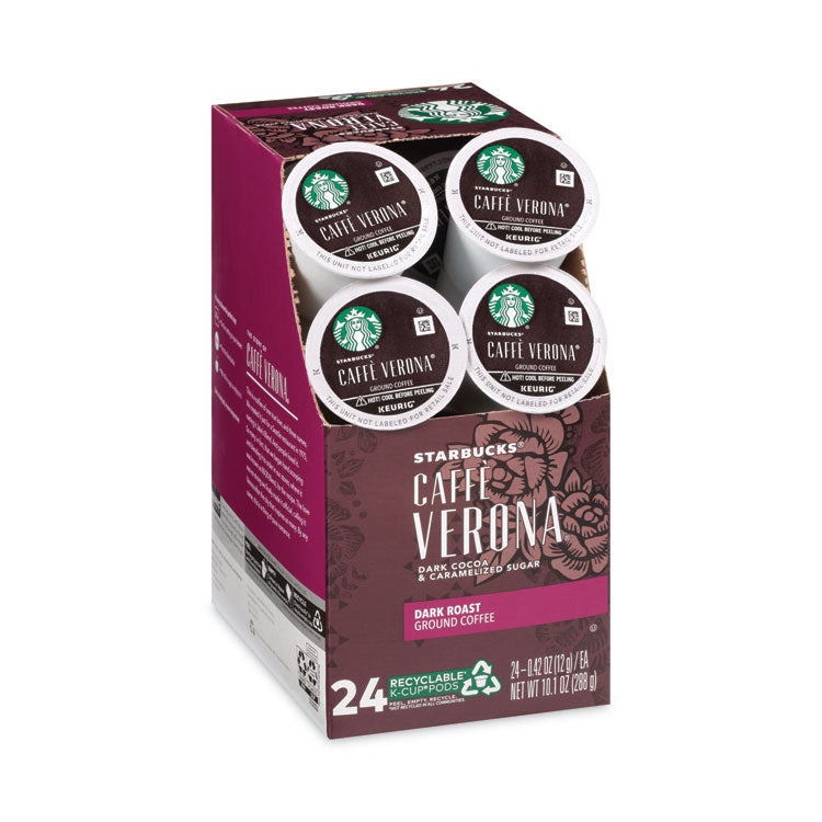 Caffe Verona Coffee K-Cups Pack, 24/box, 4 Boxes/carton 5