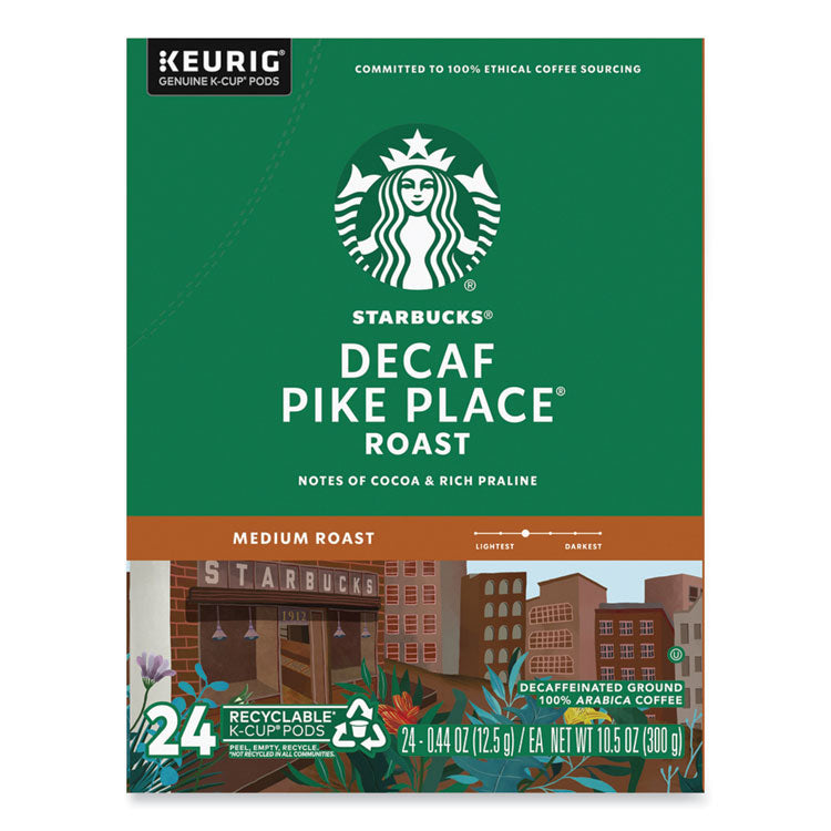 Pike Place Decaf Coffee K-Cups, 96/carton 1