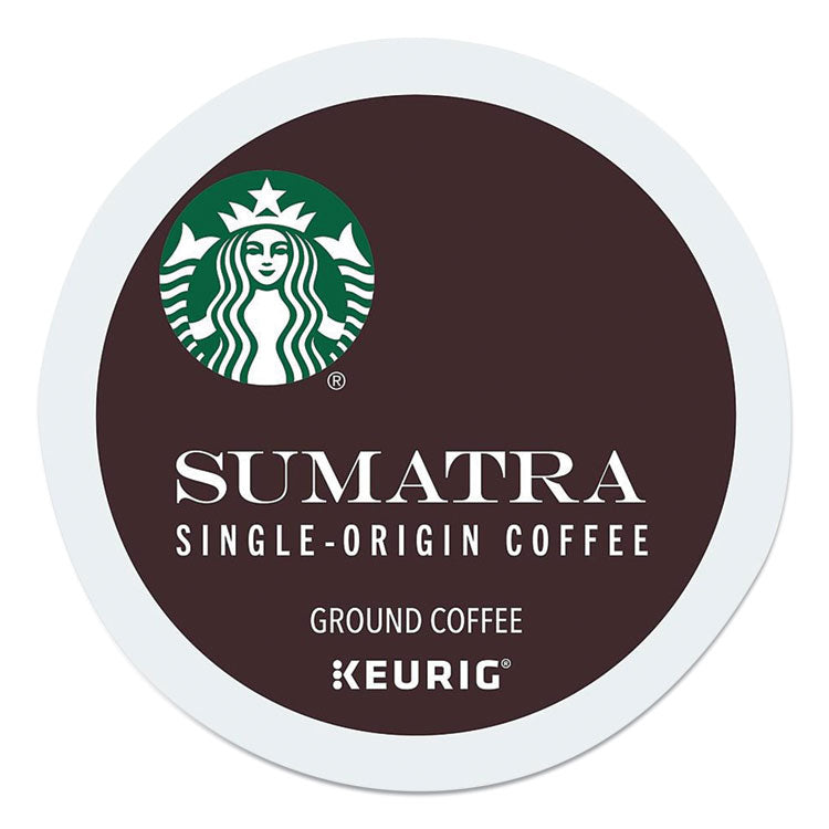 Sumatra Coffee K-Cups, Sumatran, K-Cup, 96/Box 1