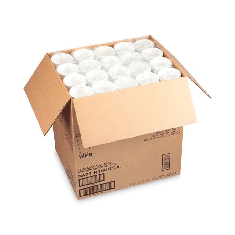 Hot Cups, 12 Oz, White With Green Starbucks Logo, 1,000/carton 2