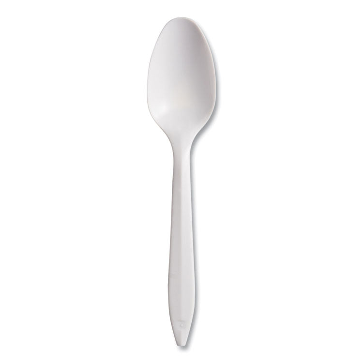 Regal Mediumweight Cutlery, Full-Size, Teaspoon, White, 1000/Carton 1