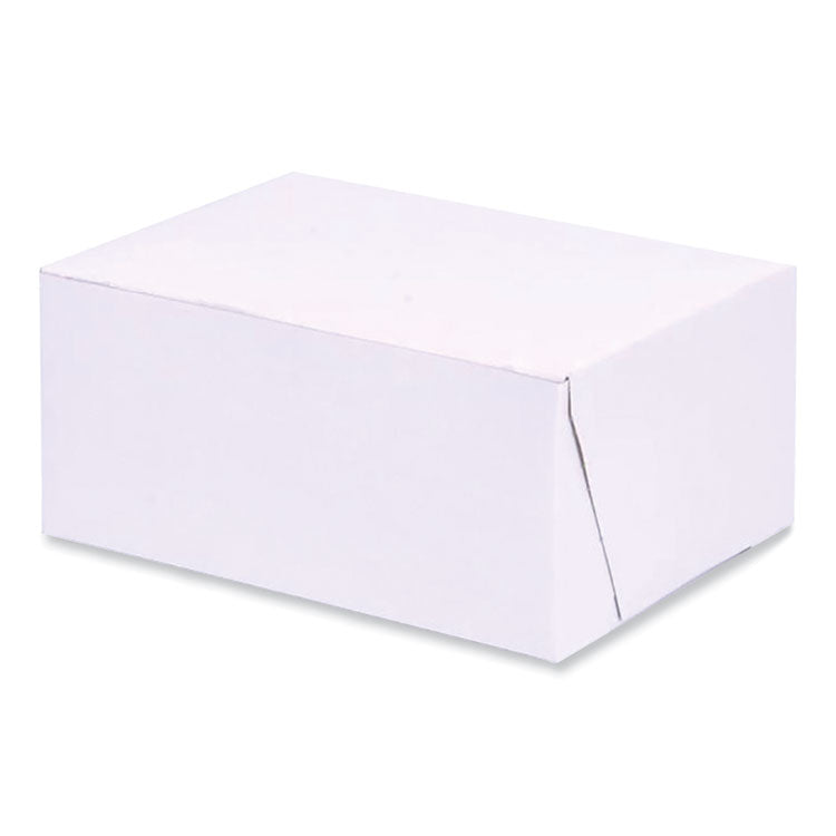 Bakery Boxes, Standard, 6 X 4.45 X 2.75, White, Paper, 250/carton 1