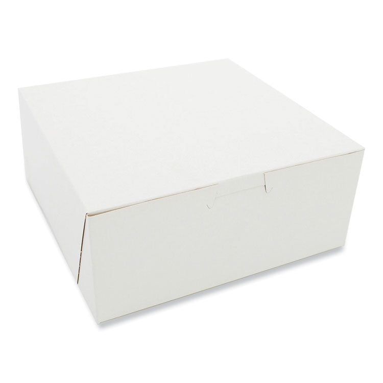 Bakery Boxes, Standard, 7 X 7 X 3, White, Paper, 250/carton 1