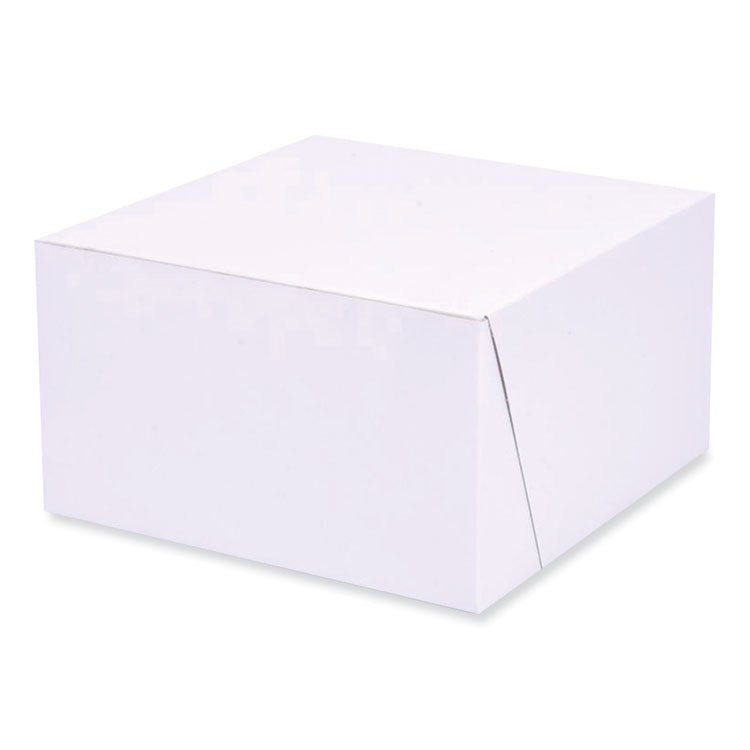 Bakery Boxes, Standard, 7 X 7 X 4, White, Paper, 250/carton 1