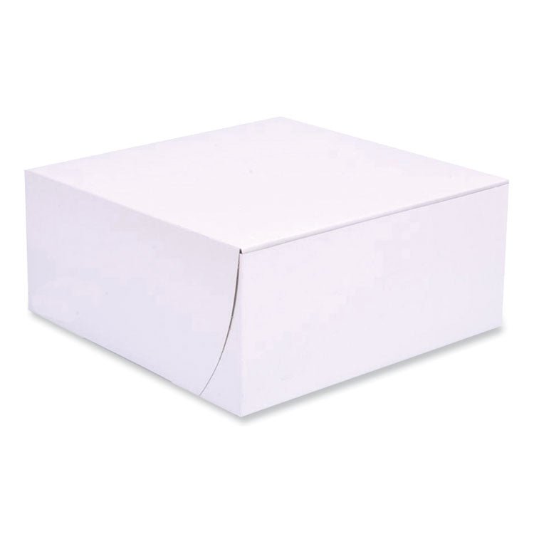 Bakery Boxes, Standard, 9 X 9 X 4, White, Paper, 200/carton 1