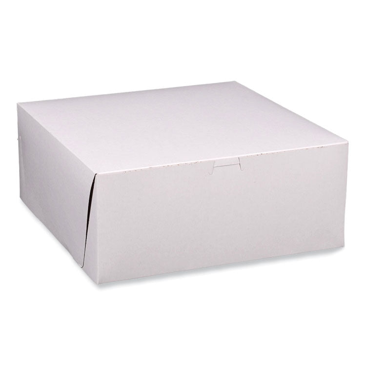 Bakery Boxes, Standard, 14 X 14 X 6, White, Paper, 50/carton 1